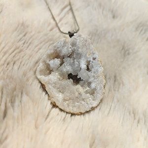 Quartz Geode Necklace